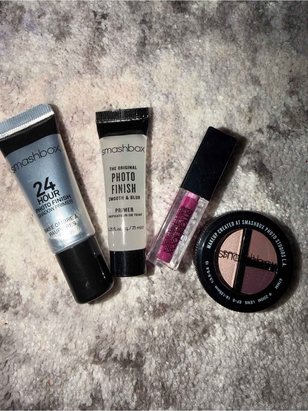 Smashbox Photo Finish Primer & Pink Lip Gloss Set